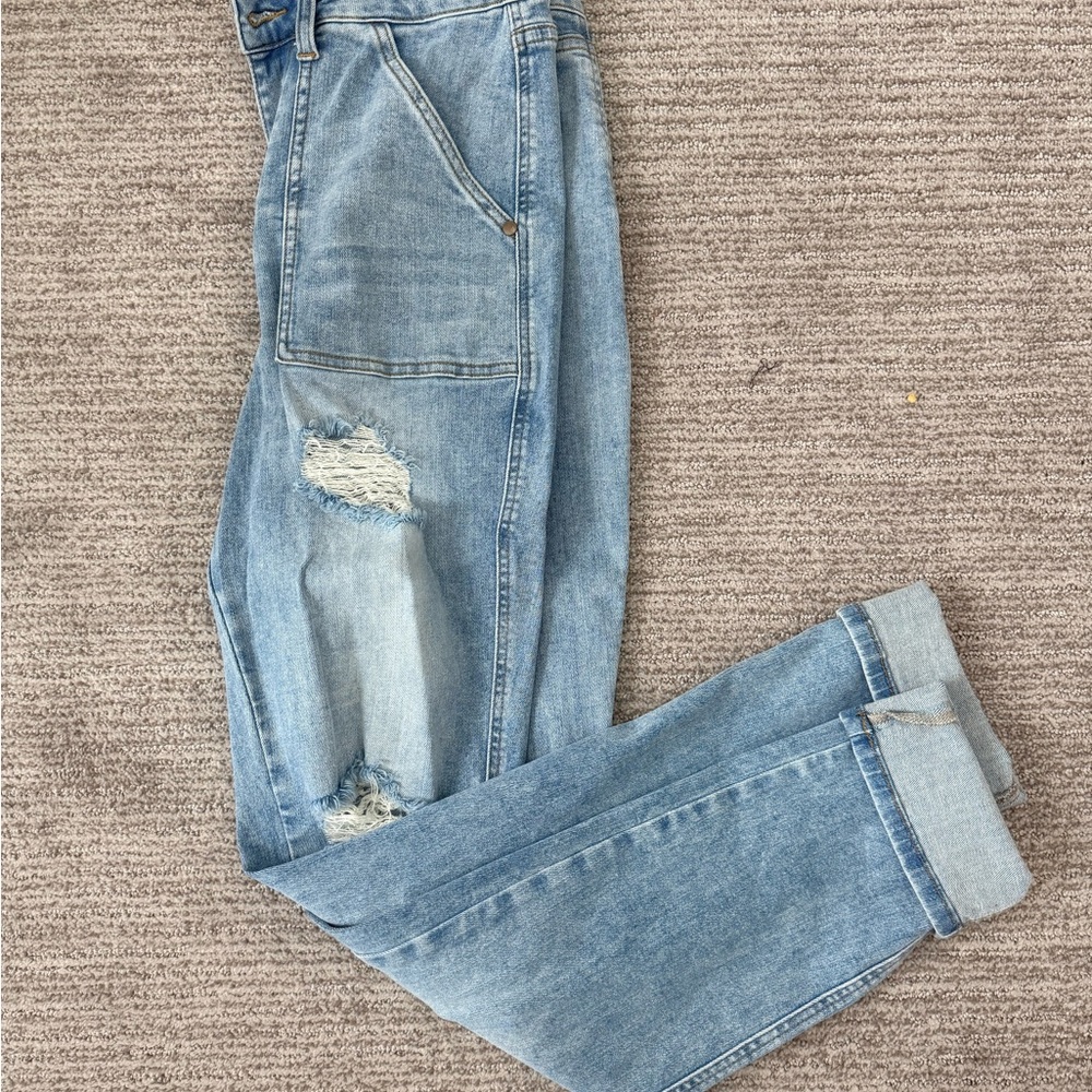 Judy Blue Light Blue Boyfriend Jeans
